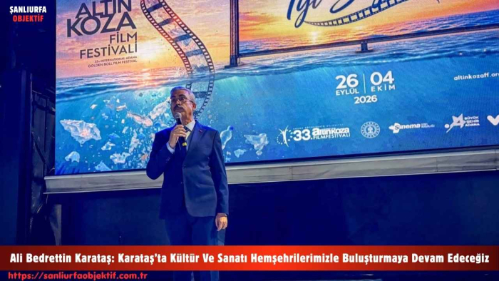 Ali Bedrettin Karataş: Karataş’ta Kültür Ve Sanatı Hemşehrilerimizle Buluşturmaya Devam Edeceğiz