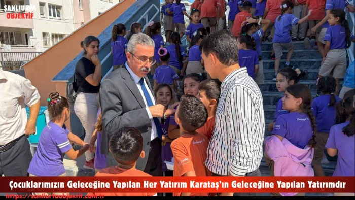 Ali Bedrettin Karataş: Çocuklarımızın Geleceğine Yapılan Her Yatırım Karataş’ın Geleceğine Yapılan Yatırımdır