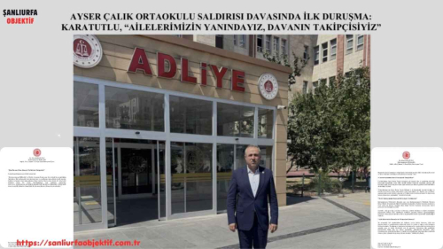 İrfan Karatutlu: Ailelerimizin Yanındayız Davanın Ve Alınacak Tedbirlerin Takipçisiyiz
