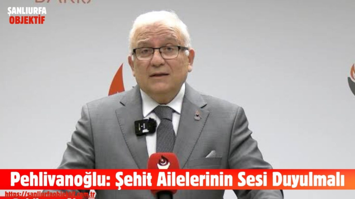Pehlivanoğlu: Şehit Ailelerinin Sesi Duyulmalı