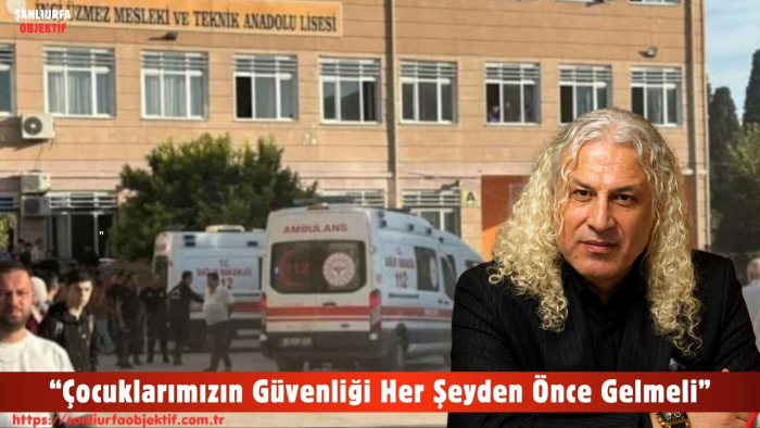 Rauf Saklı’dan Manisa’daki Okul Saldırısına Tepki: “Çocuklarımızın Güvenliği Her Şeyden Önce Gelmeli”