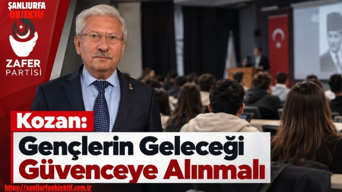 Kozan: Gençlerin Geleceği Güvenceye Alınmalı