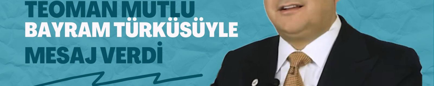 Teoman Mutlu Türküyle Bayram Mesajı Verdi.!