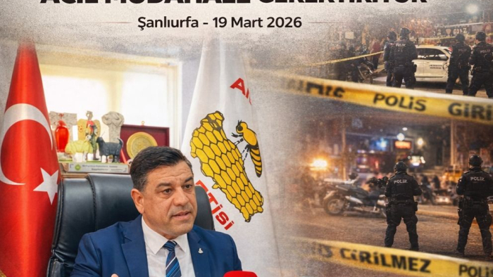 ŞANLIURFA’DA SİLAHLI ŞİDDET ALARMI