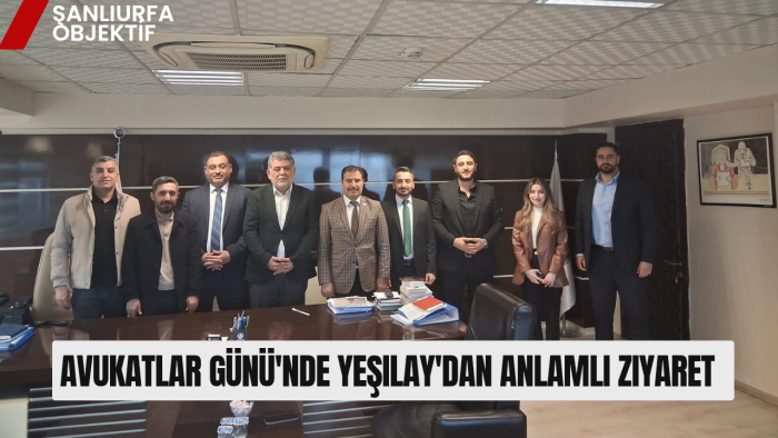 Avukatlar Günü'nde Yeşilay'dan Anlamlı Ziyaret