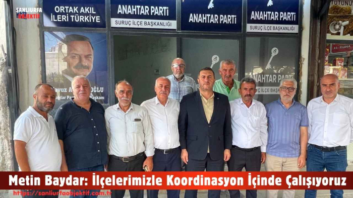 Metin Baydar: İlçelerimizle Koordinasyon İçinde Çalışıyoruz