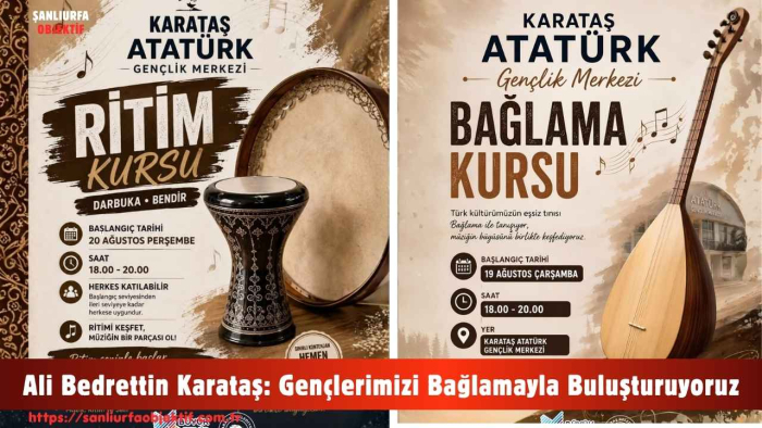 Ali Bedrettin Karataş: Gençlerimizi Bağlamayla Buluşturuyoruz