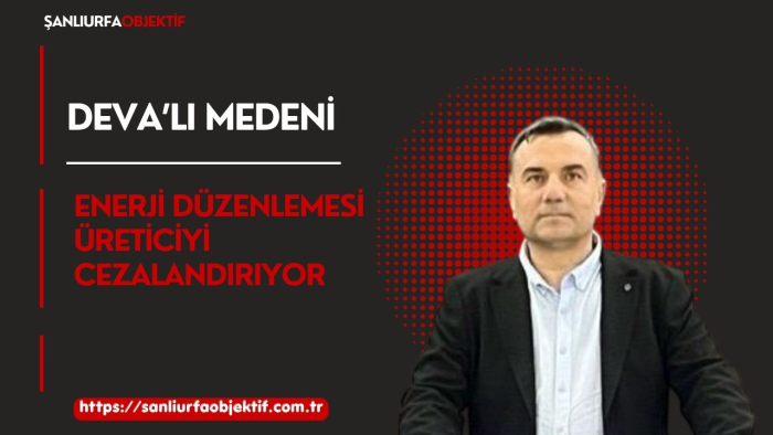 DEVA’lı Medeni: Enerji düzenlemesi üreticiyi cezalandırıyor