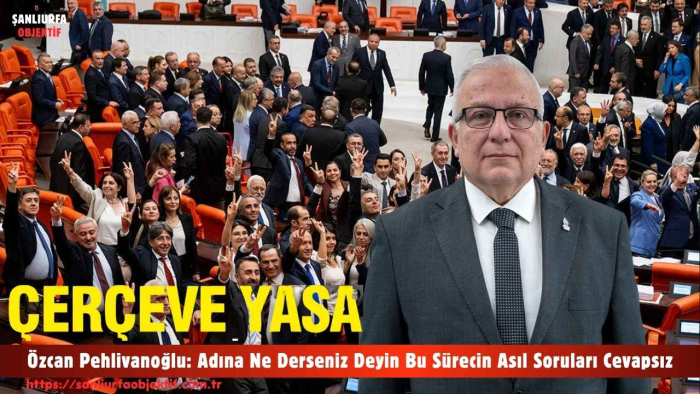 Özcan Pehlivanoğlu: Adına Ne Derseniz Deyin Bu Sürecin Asıl Soruları Cevapsız